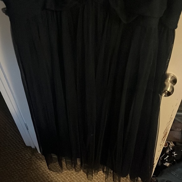 White by Vera Wang Size 20 Dark Navy Blue Dress - Picture 5 of 7